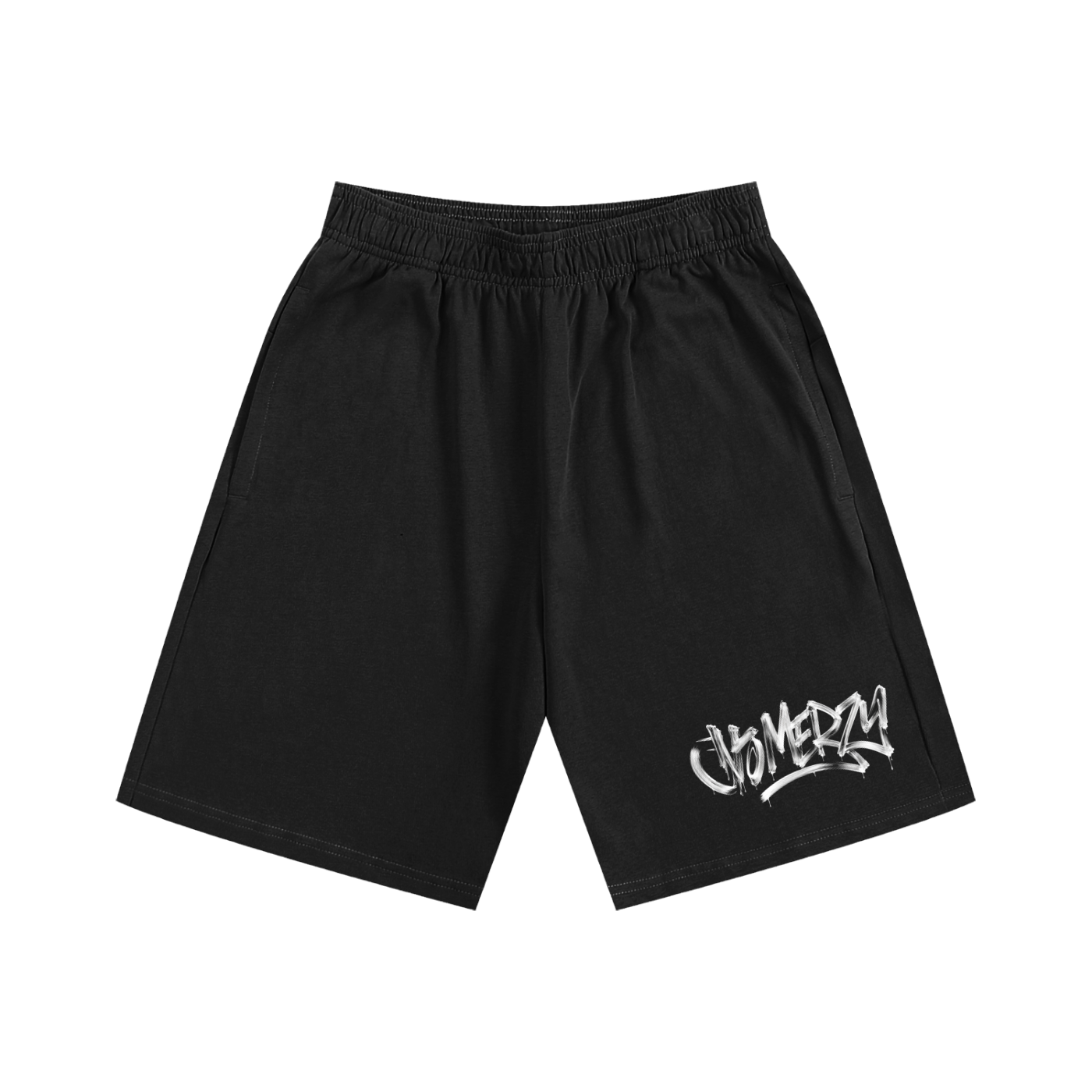 BLACKOUT SHORTS WHITE
