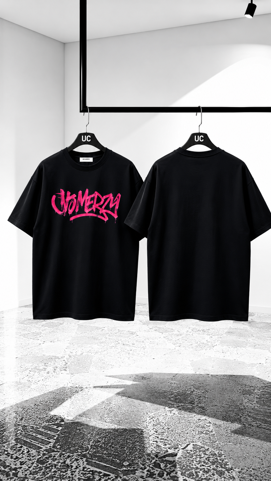 BLACKOUT T-SHIRT PINK