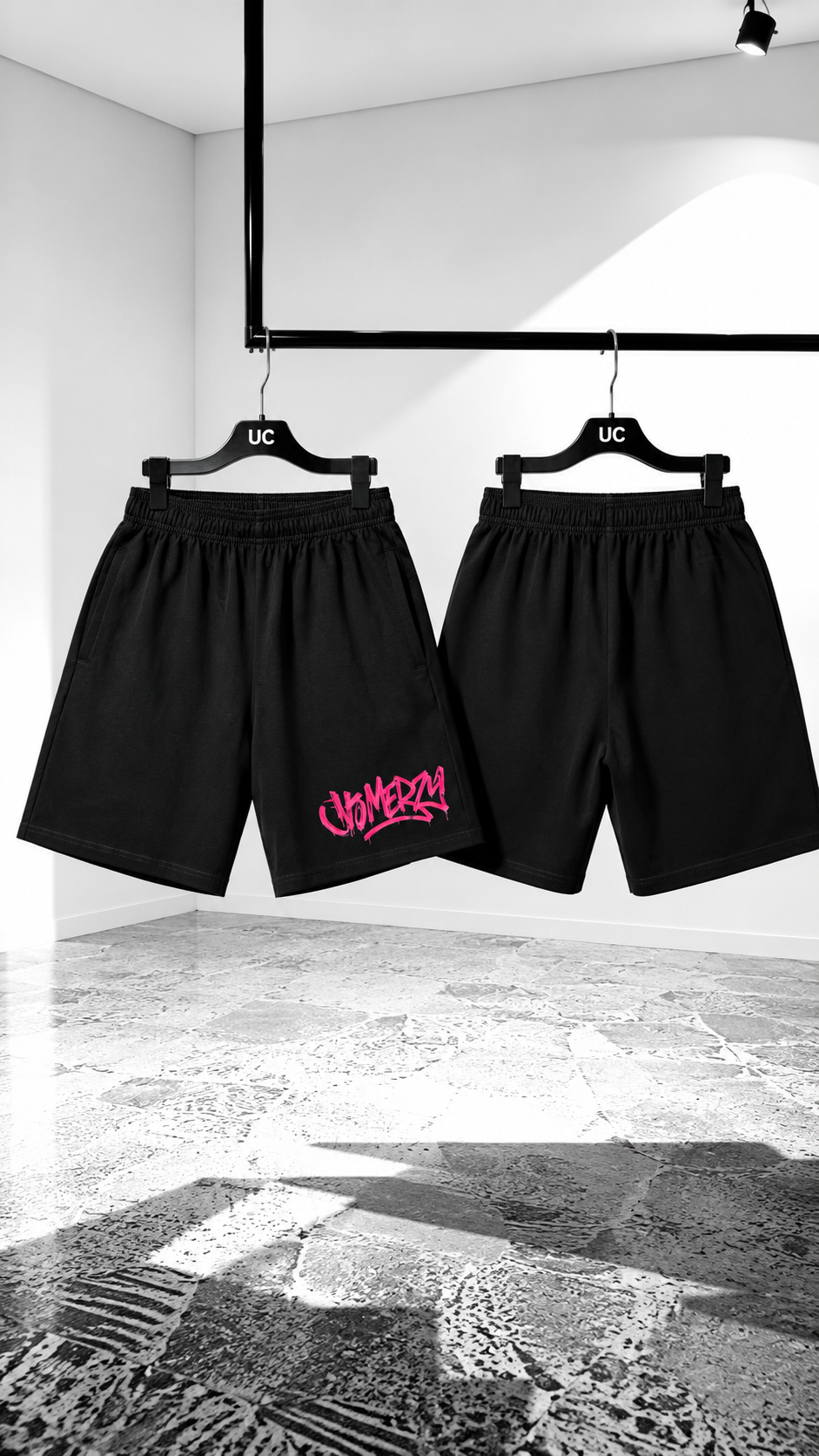 BLACKOUT SHORTS PINK