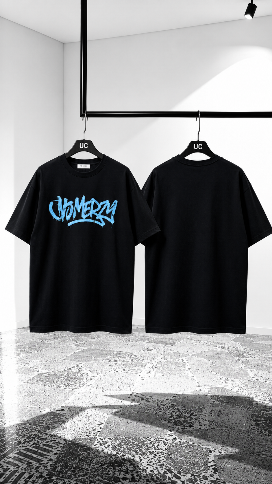 BLACKOUT T-SHIRT BLUE