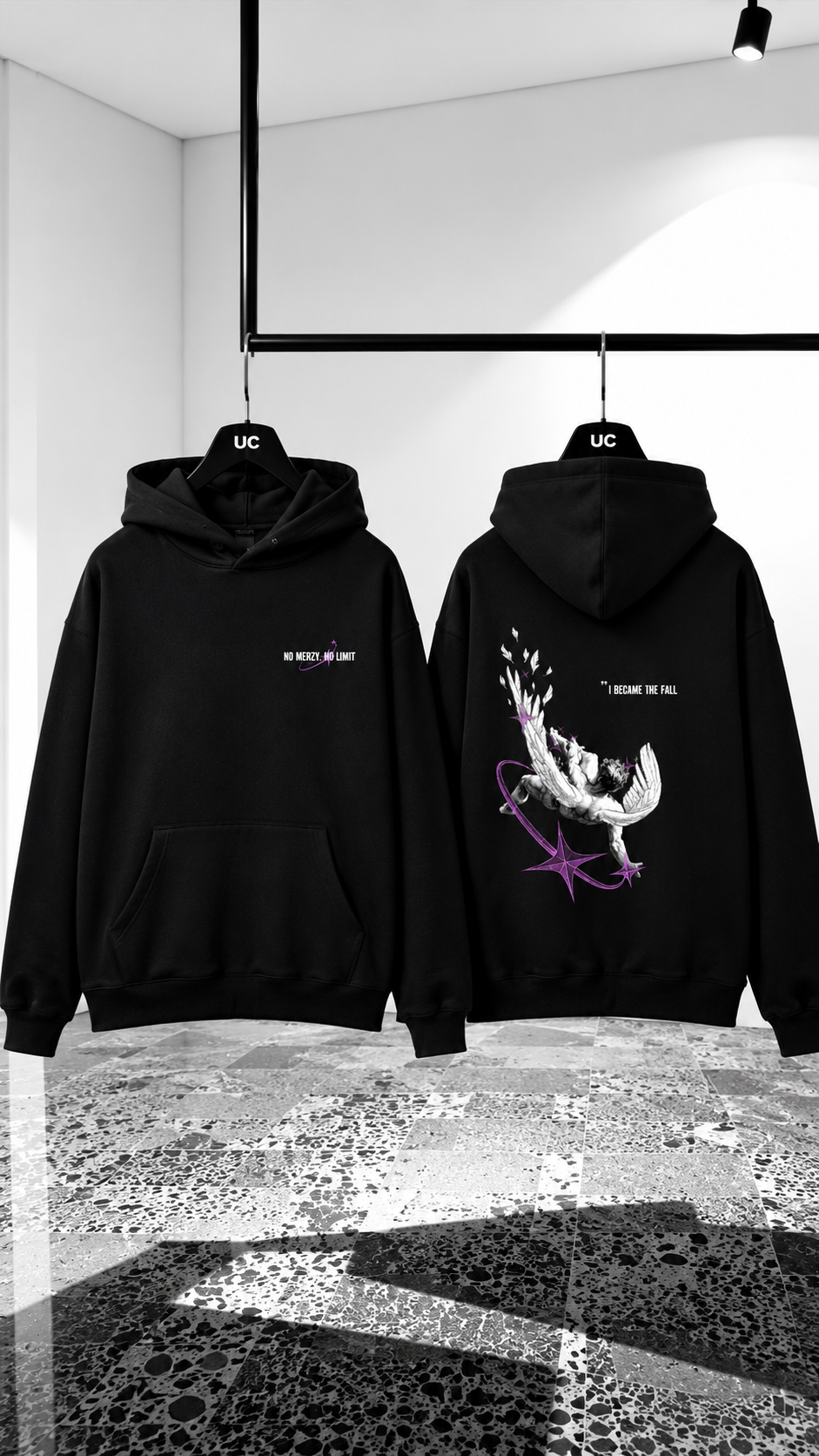 NO MERZY. NO LIMIT HOODIE